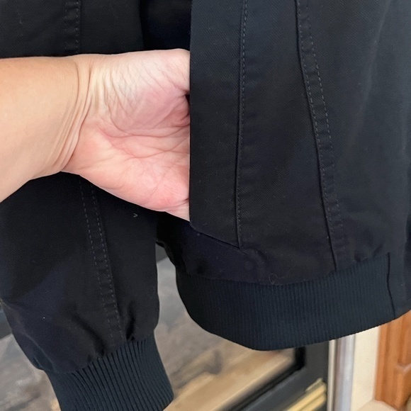 NEW L &‎ C Women's Black Zip Up Bomber Jacket Sz. S NWT - Picture 6 of 14